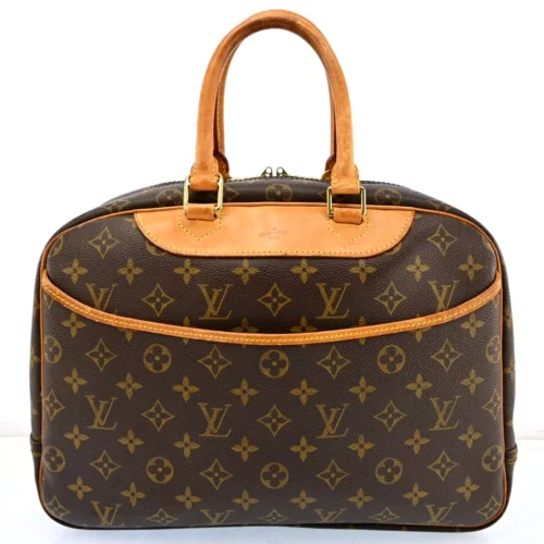 AUTH LOUIS VUITTON Monogram Deauville M47270 hand bag R2920AS604