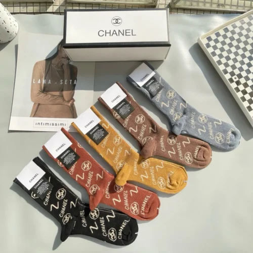 CHANEL Socks packaging [five pairs in one box]