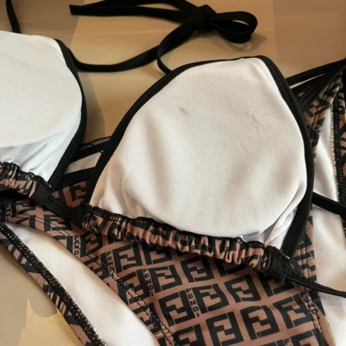 Fendi FD new printed bikini Swimsuit