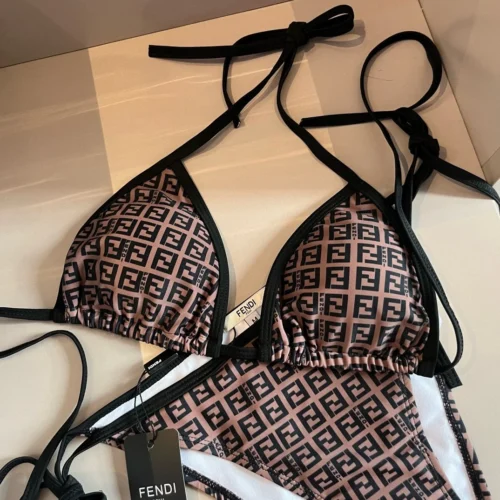 Fendi FD new printed bikini Swimsuit - Image 3