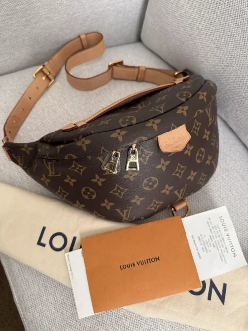 Louis Vuitton Bum Bag Brown Monogram Canvas - Image 3