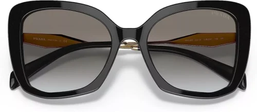 Prada PR 03YS 1AB0A7 53mm Black/Grey Gradient Sunglasses - Image 6