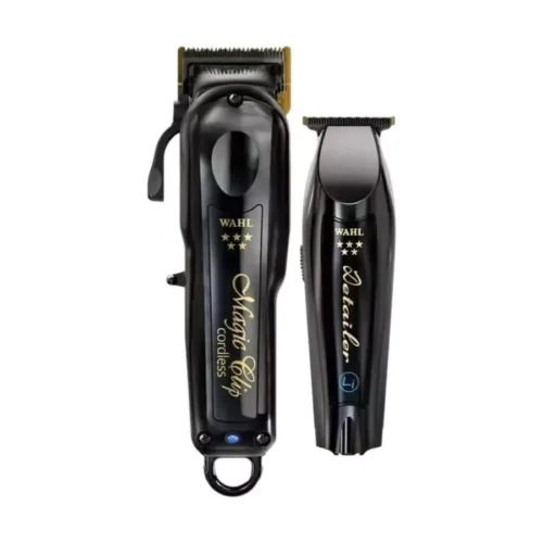 Wahl Cordless Barber Combo Black Magic Clip Clipper & Detailer Trimmer