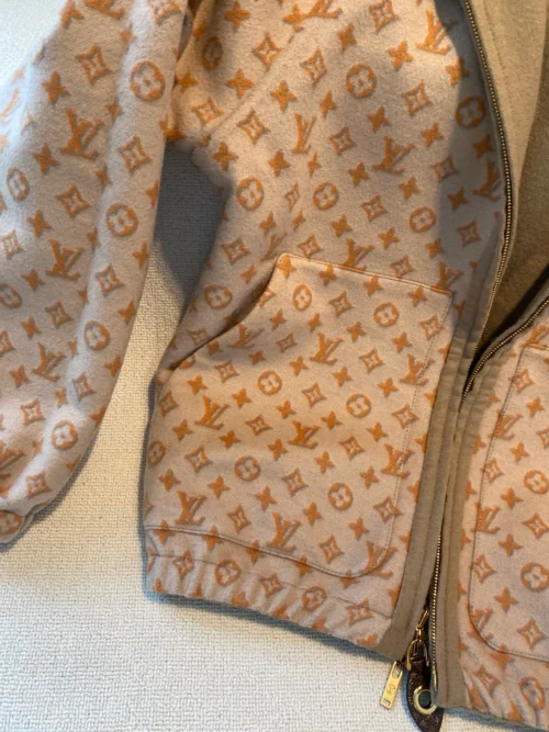 Louis Vuitton Reversible 3D Monogram Jacquard Jacket